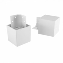 10 kits pé 70 quadrado cantoneira com 08 unidades - kitpe