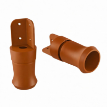 15 kits pé 95 redondo regulável com 08 unidades - kitpe